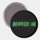 Bernie Sanders Uhr 2016 Magnet (Vorderseite/Rückseite)