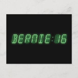 Bernie-Sanders-Zeit Postkarte