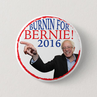 Bernie-Sandpapierschleifmaschine-Kampagnen-Knopf Button