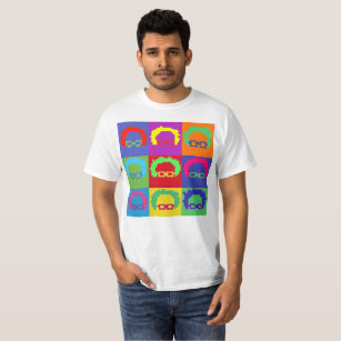 Bernie-Sandpapierschleifmaschine-Kunst-Pixel 8bit T-Shirt