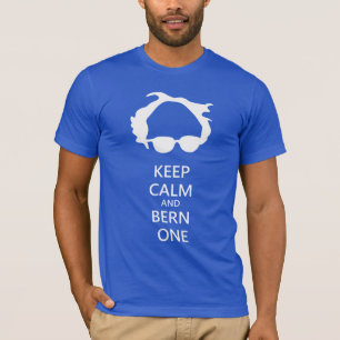Bernie-Sandpapierschleifmaschine-Mann-T - Shirt