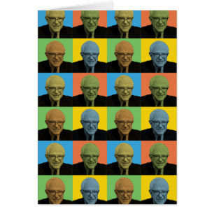 Bernie-Sandpapierschleifmaschine-Pop-Art