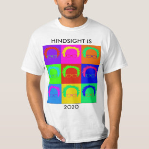 Bernie-Sandpapierschleifmaschine-Pop-Kunst T-Shirt