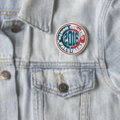 Bernie-Sandpapierschleifmaschine-Präsident 2016 Button (Beispiel)