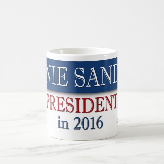 Bernie-Sandpapierschleifmaschine-Präsident 2016 Kaffeetasse (Mittel)