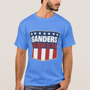 Bernie-Sandpapierschleifmaschine-Präsident im T-Shirt
