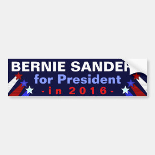 Bernie-Sandpapierschleifmaschine-Präsident Wahl Autoaufkleber