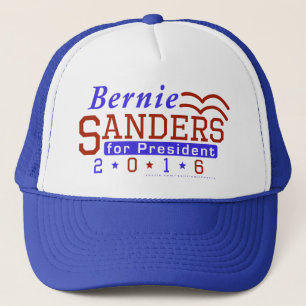 Bernie-Sandpapierschleifmaschine-Präsident Wahl Truckerkappe