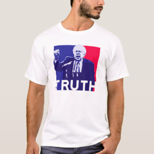 Bernie-Sandpapierschleifmaschine-Rede der Wahrheit T-Shirt