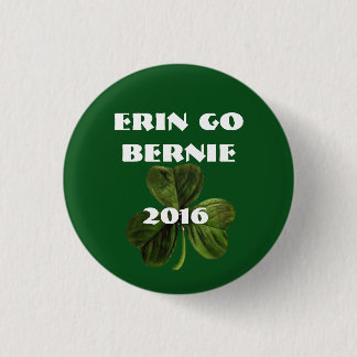 Bernie-Sandpapierschleifmaschine-St Patrick Button