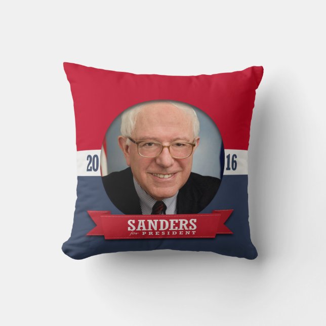 BERNIE-SANDPAPIERSCHLEIFMASCHINEN 2016 KISSEN (Vorderseite)