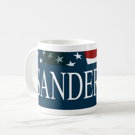 Bernie-Sandpapierschleifmaschinen AMERIKANISCHE Kaffeetasse (Vorderseite Links)