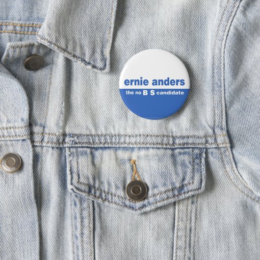 Bernie-Sandpapierschleifmaschinen Button (Beispiel)