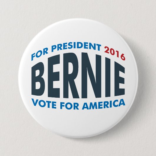 Bernie-Sandpapierschleifmaschinen für Amerika Button (Vorderseite)