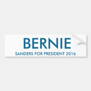 Bernie-Sandpapierschleifmaschinen für Präsidente Autoaufkleber