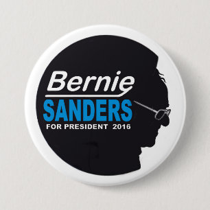 Bernie-Sandpapierschleifmaschinen für Präsidente Button
