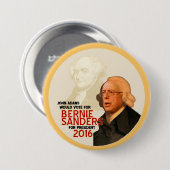 Bernie-Sandpapierschleifmaschinen für Präsidenten Button (Vorne & Hinten)
