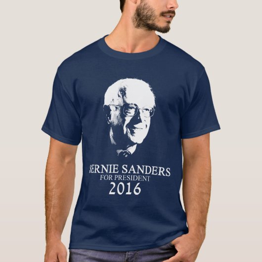 Bernie-Sandpapierschleifmaschinen für Präsidenten T-Shirt (Vorderseite)