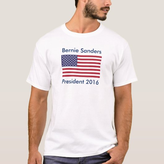 Bernie-Sandpapierschleifmaschinen für Präsidenten T-Shirt (Vorderseite)