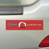 Bernie-Sandpapierschleifmaschinen würden Autoaufkleber (Auf Auto)