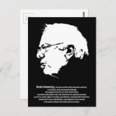 bernie Stark Postkarte (Vorne/Hinten)