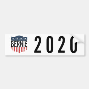 BERNIE Sterne und Streifen Autoaufkleber