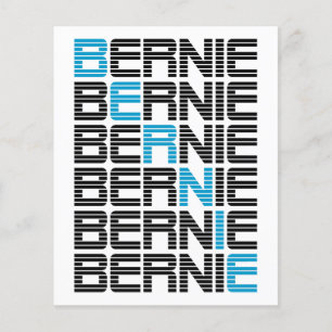 Bernie-Textstapel