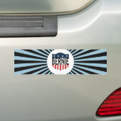 BERNIE-US Flagge Autoaufkleber (Auf Auto)