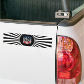 BERNIE US Flagge Autoaufkleber (Auf Lkw)