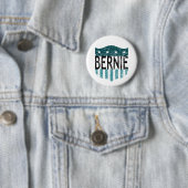 BERNIE US Flagge Button (Beispiel)