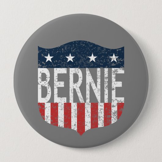 BERNIE US Flagge Button (Vorderseite)
