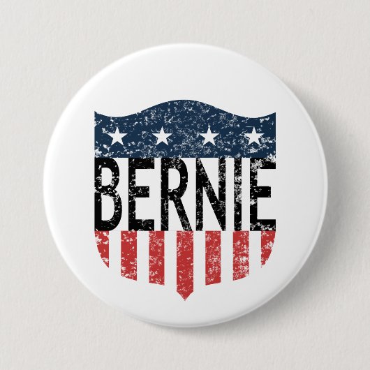 BERNIE US Flagge Button (Vorderseite)