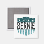 BERNIE US Flagge Magnet (Vorderseite/Rückseite)