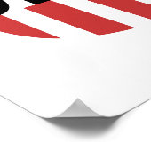 BERNIE US Flagge Poster (Ecke)