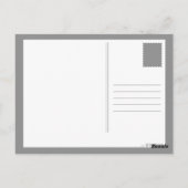 BERNIE US Flagge Postkarte (Rückseite)