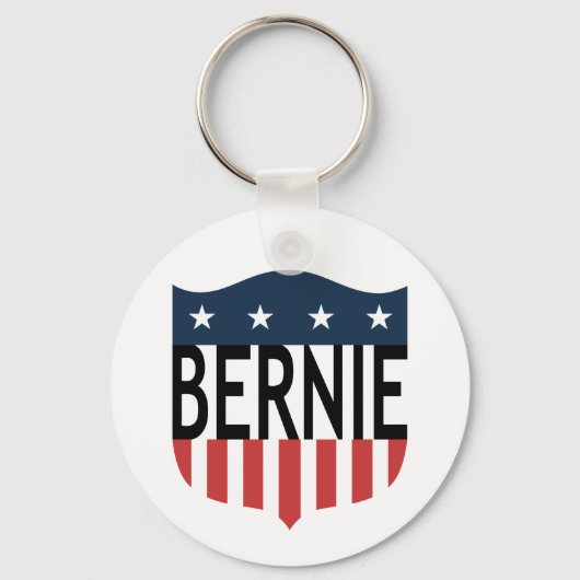 BERNIE US Flagge Schlüsselanhänger (Vorderseite)