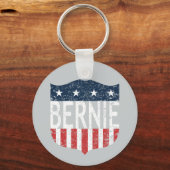 BERNIE US Flagge Schlüsselanhänger (Vorderseite)