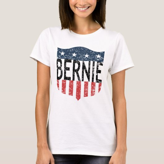 BERNIE US Flagge T-Shirt (Vorderseite)