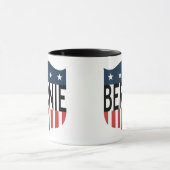 BERNIE-US Flagge Tasse (Zentrum)