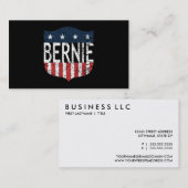 BERNIE US Flagge Visitenkarte (Vorne/Hinten)
