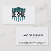 BERNIE US Flagge Visitenkarte (Vorne/Hinten)