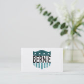 BERNIE US Flagge Visitenkarte (Stehend Vorderseite)