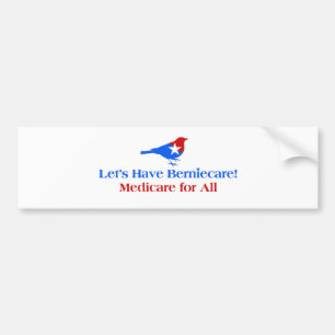 Berniecare - Medicare für alle Autoaufkleber