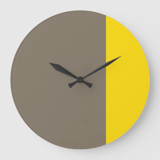 Bernies U-Boot Große Wanduhr (Vorderseite)