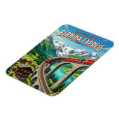 Bernina Express Schweiz Magnet (Linke Seite)