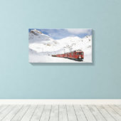 Bernina Railway Leinwanddruck (Insitu (Holzboden))