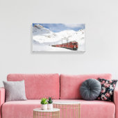 Bernina Railway Leinwanddruck (Insitu (Wohnzimmer))