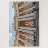 Bernini Kolonnade, St. Peter Platz, Rom, Italien Puzzle (Vertikal)