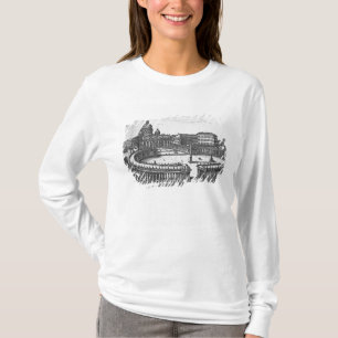 Berninis ursprünglicher Plan für St Peter Quadra T-Shirt