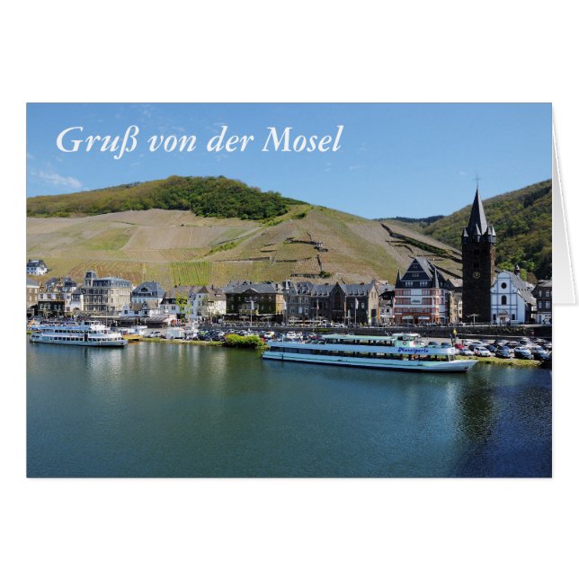 Bernkastel-Kues an der Mosel (Vorderseite (Horizontal))
